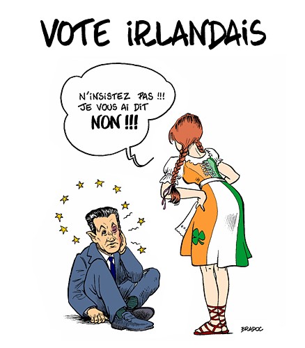 Référendum irlandais : non au traité de Lisbonne